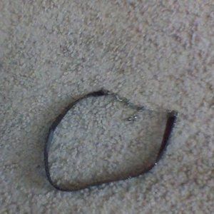 Black Sparkly Stone Choker One Size